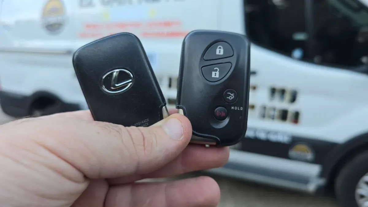 2007 Lexus RX key replaced in your driveway in Oxnard CA