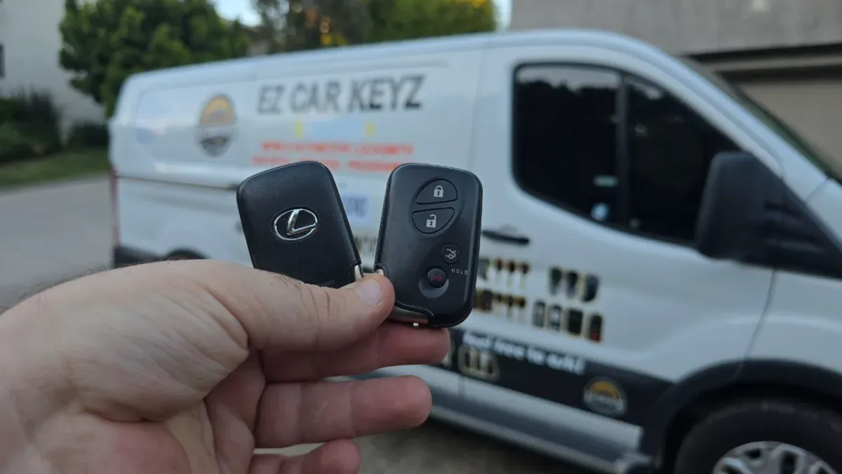 2010 Lexus RX key replaced in your driveway in Ventura CA