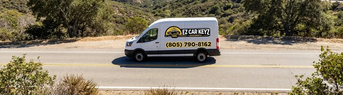 EZ Car Keyz mobile locksmith van