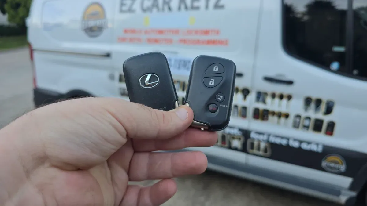 Quick turnaround 2019 Lexus RX car key by EZ Car Keyz in Ventura CA