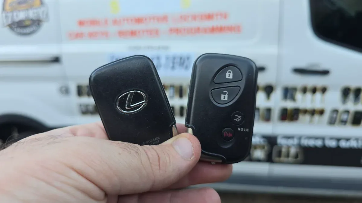Certified auto locksmith servicing 2025 Lexus RZ in Camarillo CA