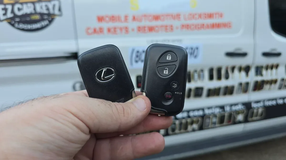 All keys lost service for 2005 Lexus SC by EZ Car Keyz Santa Barbara CA