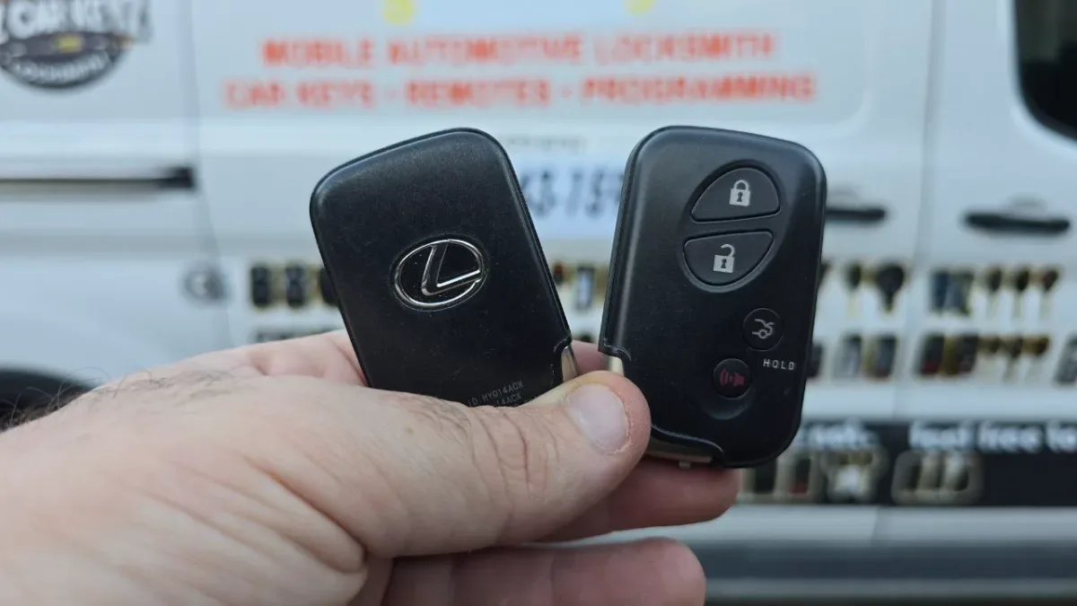Lost 2007 Lexus SC key replacement by EZ Car Keyz in Santa Barbara CA