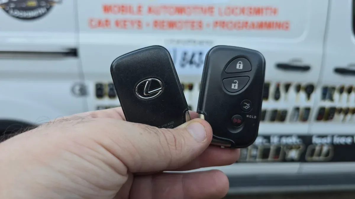 All keys lost service for 2008 Lexus SC by EZ Car Keyz Santa Barbara CA