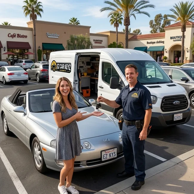 Lexus SC key replacement in Ventura County