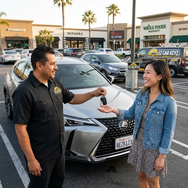 Lexus UX key replacement in Ventura County