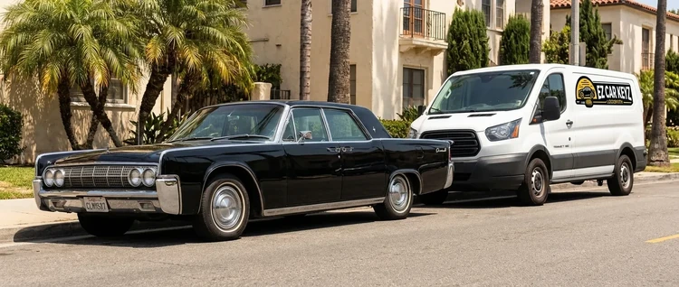 Lincoln Continental mobile car key service by EZ Car Keyz in Ventura County
