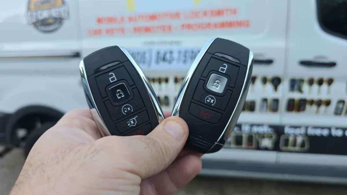 On-site 2023 Lincoln Corsair car key programming in Oxnard CA