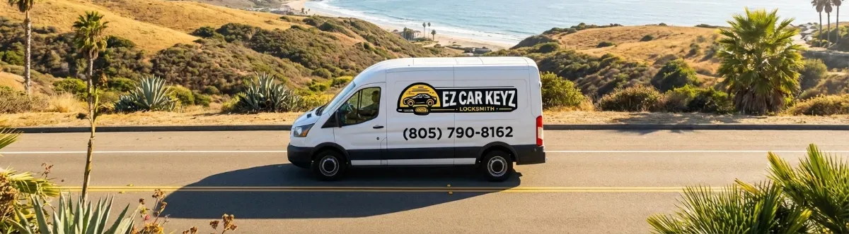 EZ Car Keyz mobile locksmith van
