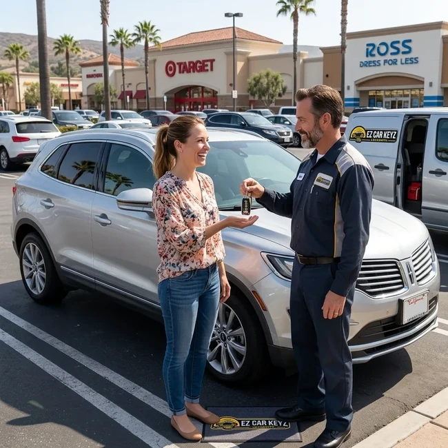 Lincoln MKC key replacement in Ventura County