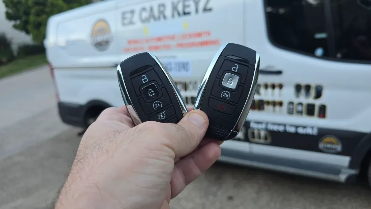 Quick turnaround 2015 Lincoln MKS car key by EZ Car Keyz in Goleta CA