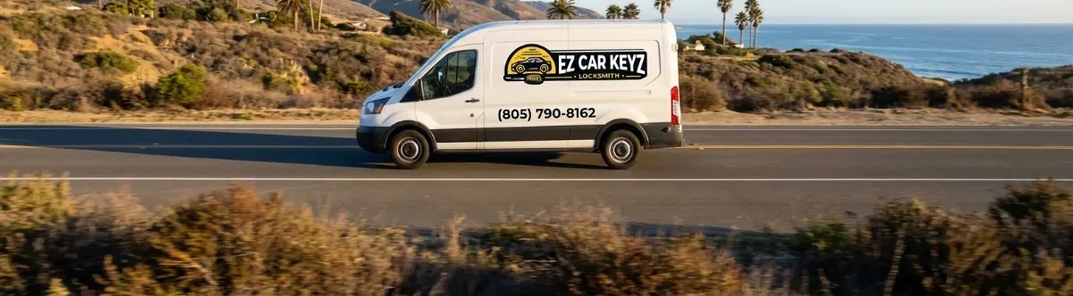 EZ Car Keyz mobile locksmith van