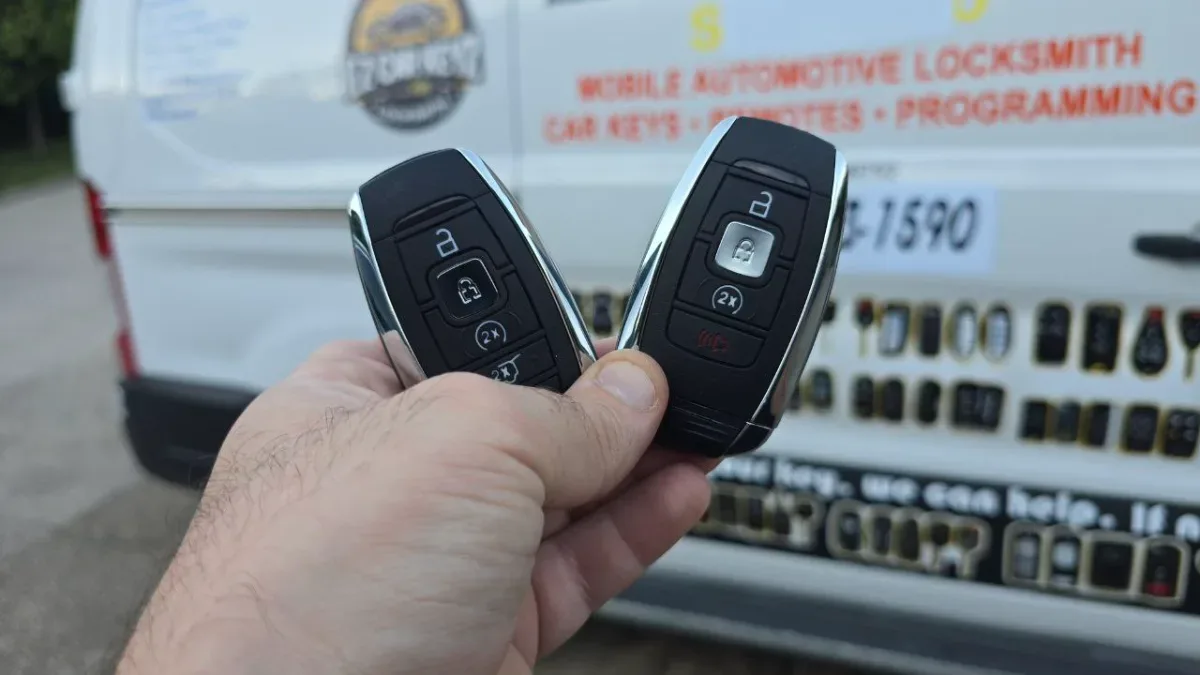 Licensed locksmith replacing 2013 Lincoln MKT key in Thousand Oaks CA