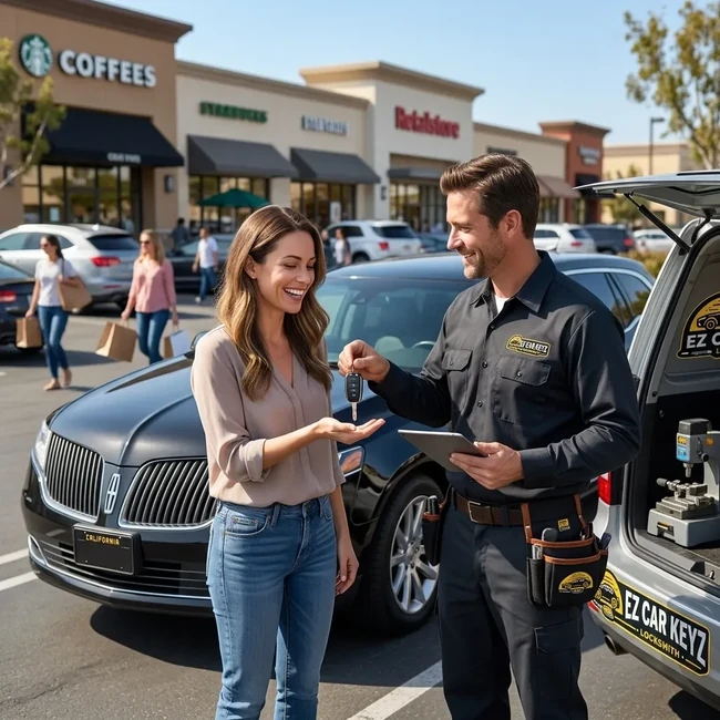 Lincoln MKT key replacement in Ventura County