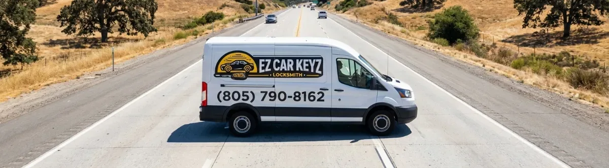 EZ Car Keyz mobile locksmith van