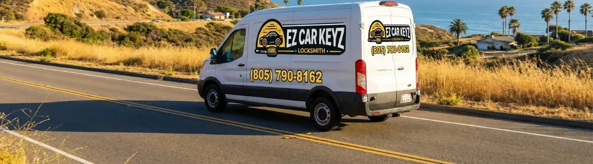 EZ Car Keyz mobile locksmith van