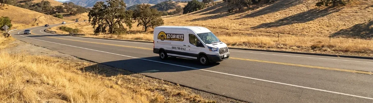 EZ Car Keyz mobile locksmith van