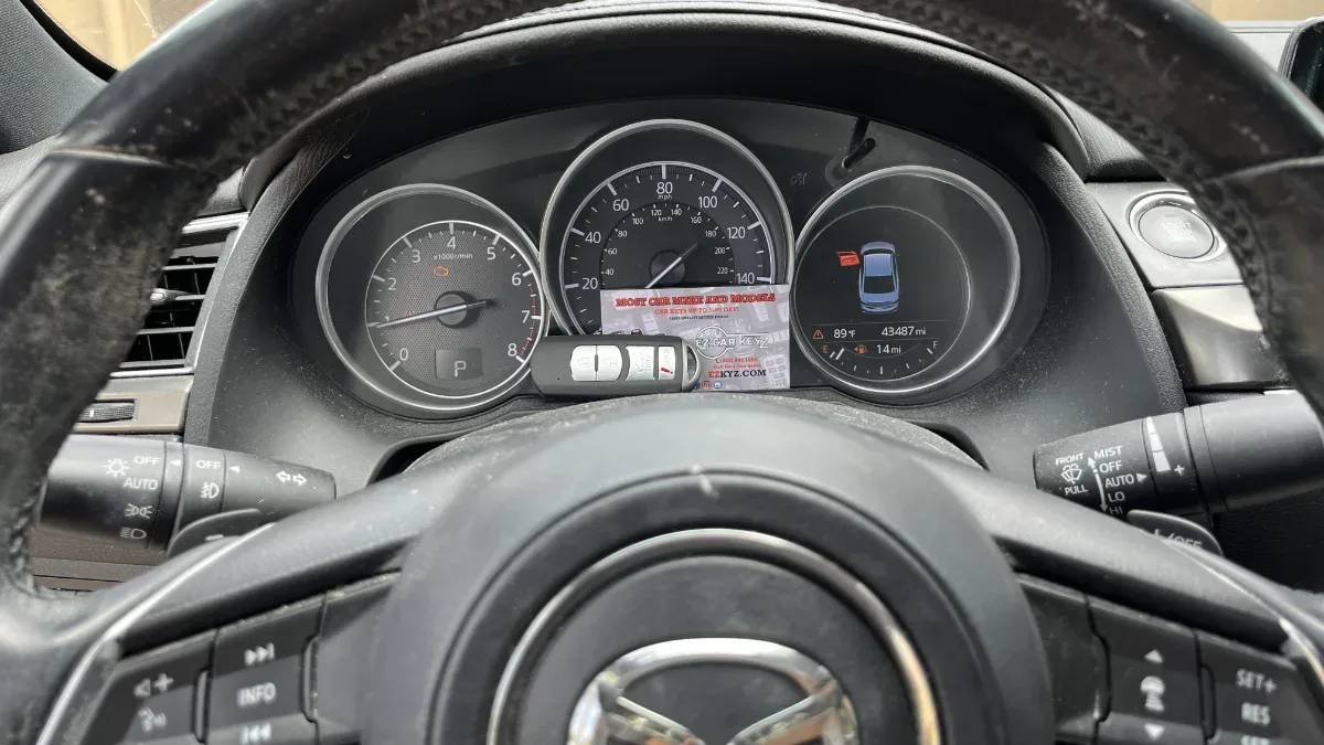 Lost 2004 Mazda 3 key replacement by EZ Car Keyz in Simi Valley CA