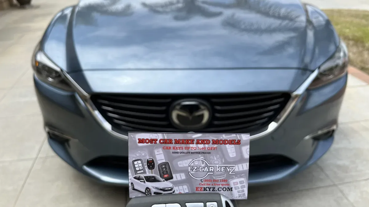 All keys lost service for 2008 Mazda 3 by EZ Car Keyz Simi Valley CA