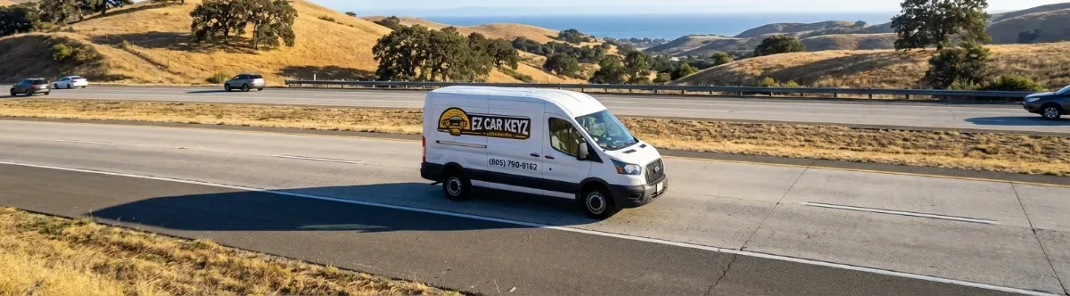 EZ Car Keyz mobile locksmith van
