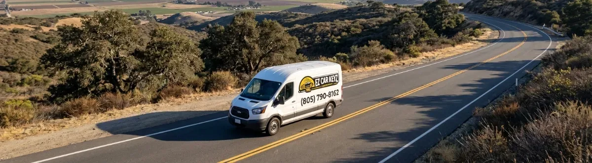 EZ Car Keyz mobile locksmith van