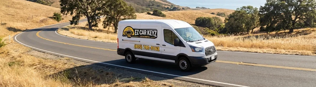 EZ Car Keyz mobile locksmith van