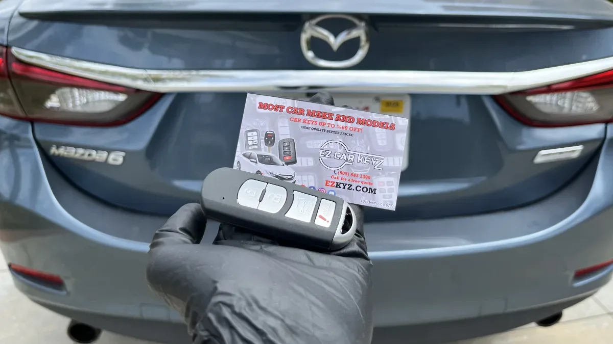 Low cost 2018 Mazda 3 car key service by EZ Car Keyz Camarillo CA