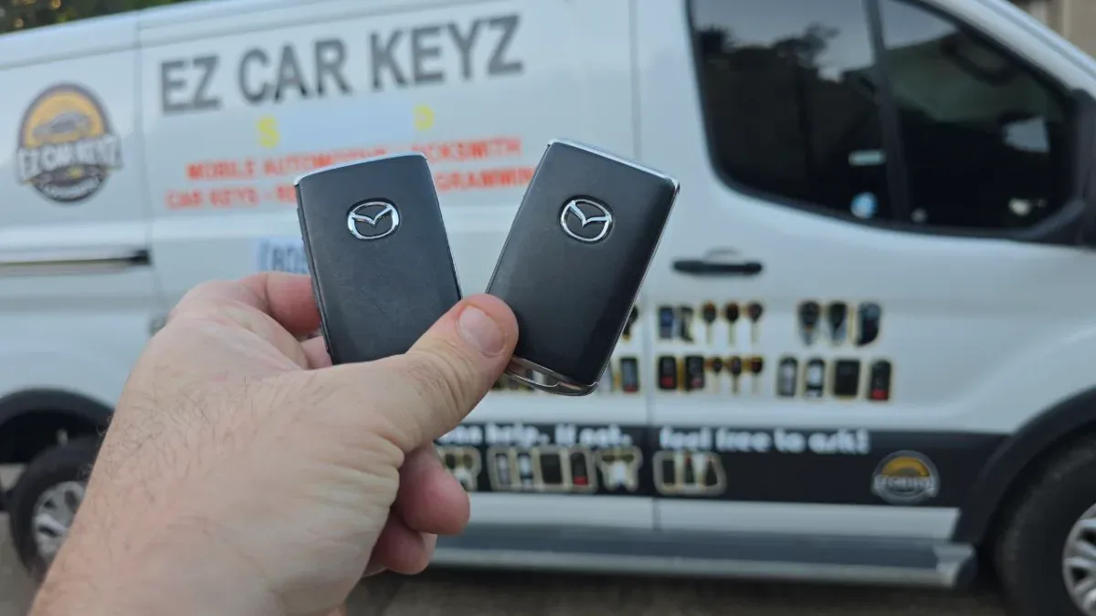 Mobile 2011 Mazda 5 key replacement at your location in Camarillo CA