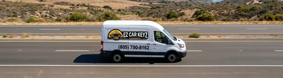 EZ Car Keyz mobile locksmith van