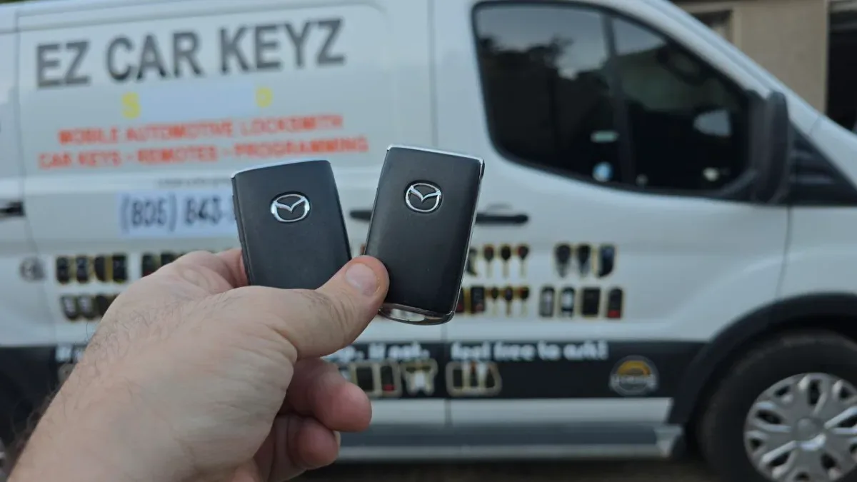 Same-day 2004 Mazda 6 key replacement in Montecito CA