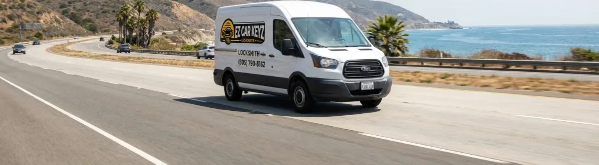 EZ Car Keyz mobile locksmith van