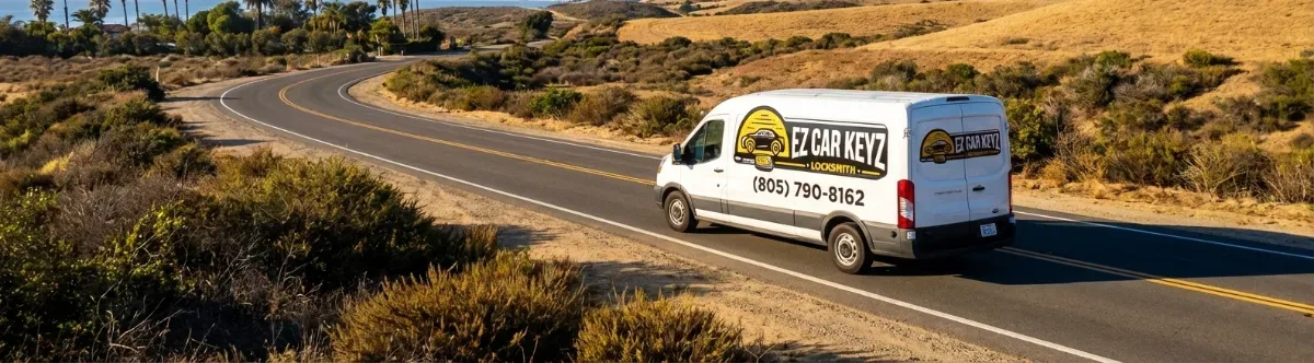 EZ Car Keyz mobile locksmith van