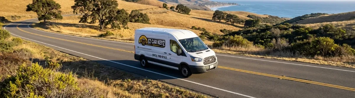 EZ Car Keyz mobile locksmith van