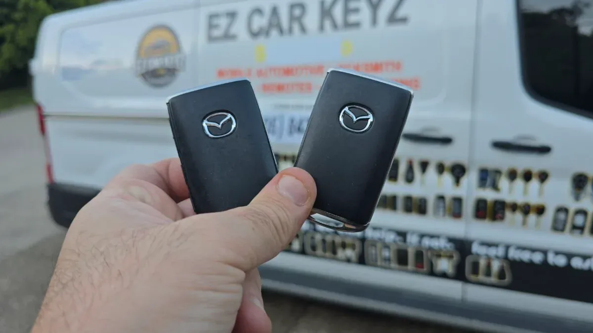 1999 Mazda B-Series key made with no spare by EZ Car Keyz Oxnard CA