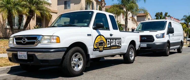 Mazda B Series mobile car key service by EZ Car Keyz in Ventura County