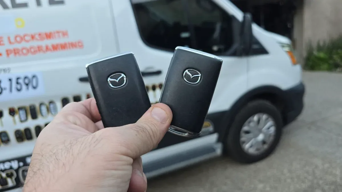 All keys lost service for 2019 Mazda CX-3 by EZ Car Keyz Oxnard CA