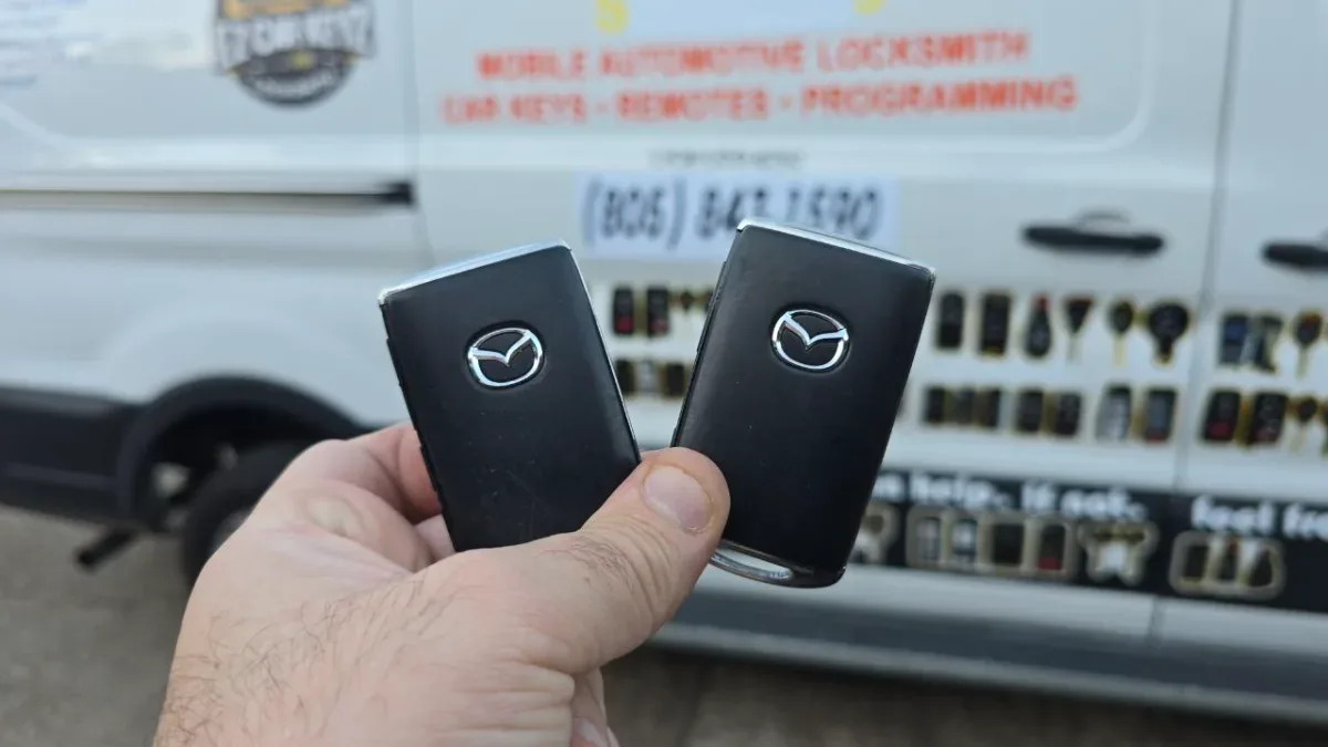 Low cost 2024 Mazda CX-30 car key service by EZ Car Keyz Santa Barbara CA
