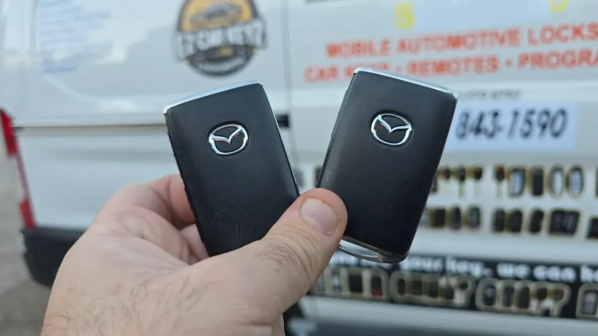 2013 Mazda CX-5 key replacement at half the dealer price in Oxnard CA