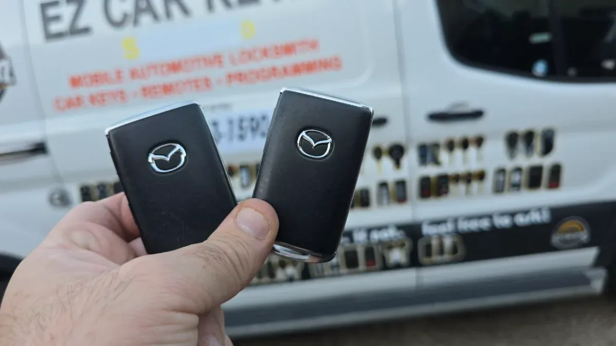 2022 Mazda CX-5 key replacement at half the dealer price in Oxnard CA