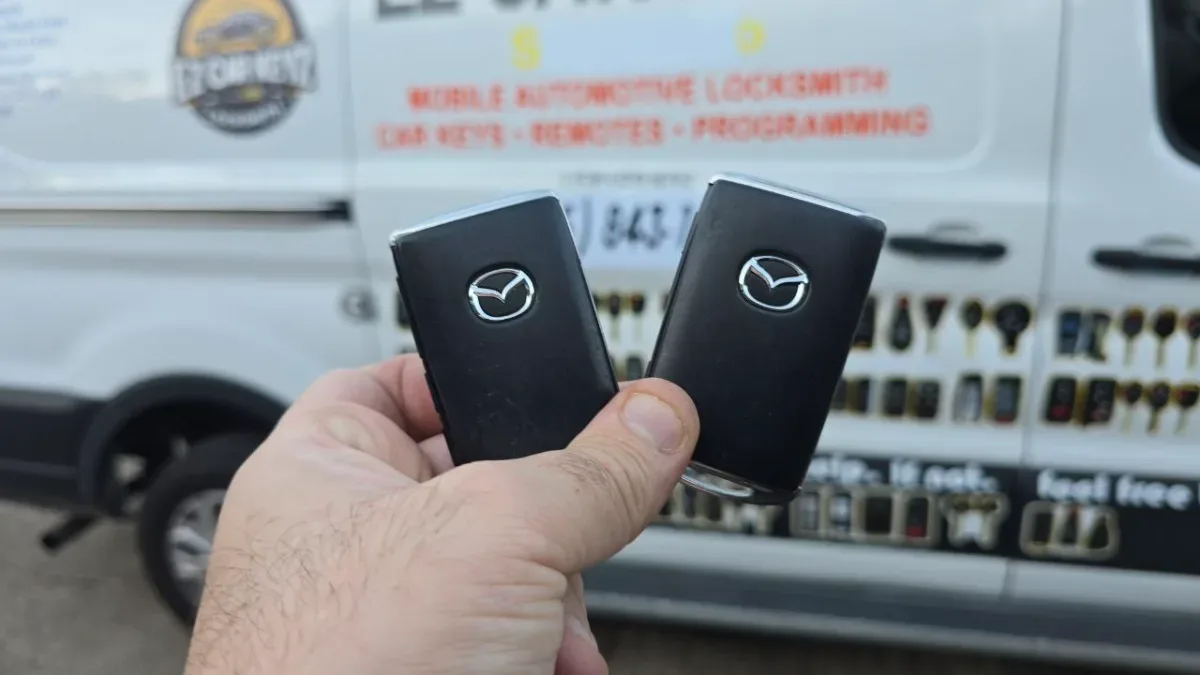 2025 Mazda CX-5 key replaced in your driveway in Oxnard CA