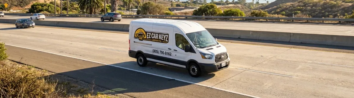 EZ Car Keyz mobile locksmith van
