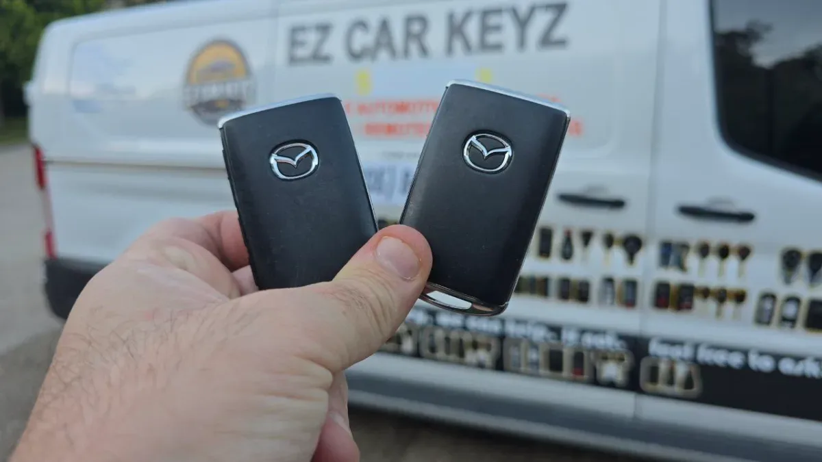 All keys lost service for 2002 Mazda MPV by EZ Car Keyz Oxnard CA