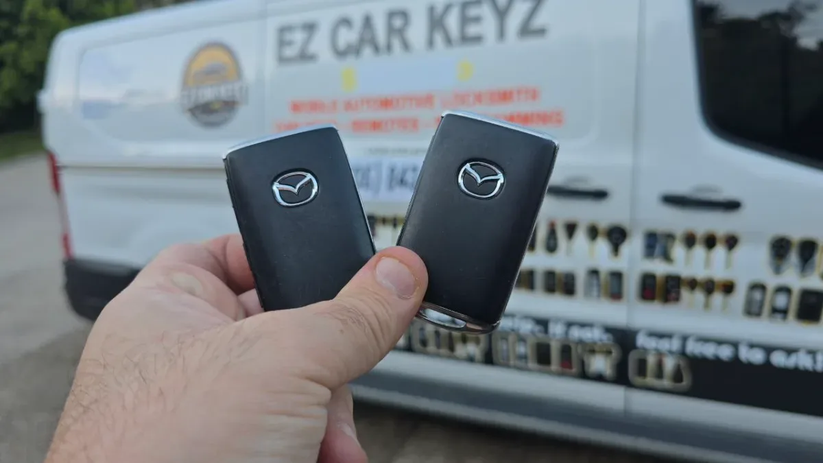 2002 Mazda Tribute key replaced in your driveway in Oxnard CA
