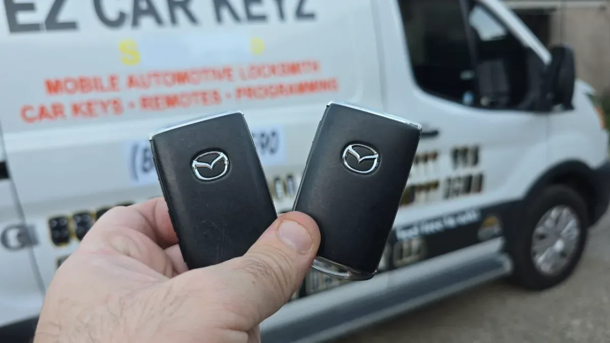 2008 Mazda Tribute key replaced in your driveway in Ventura CA