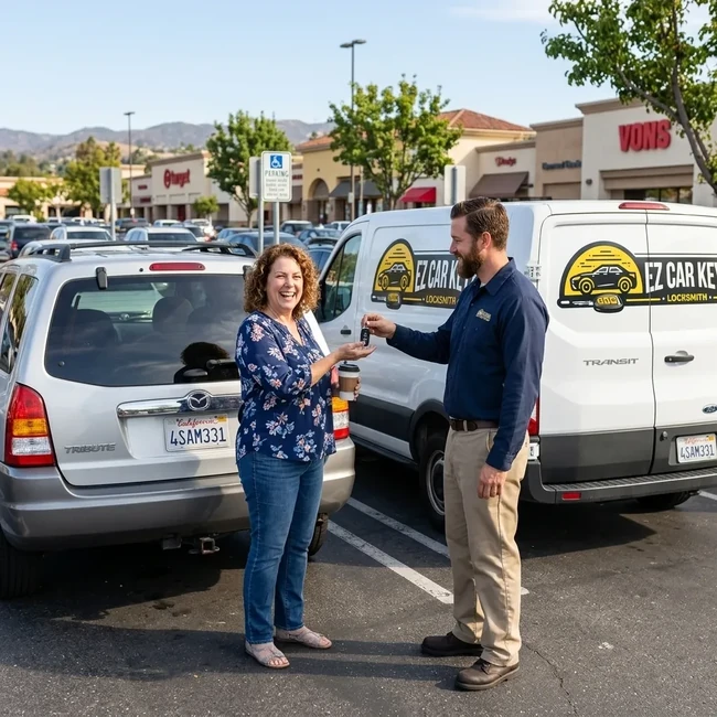 Mazda Tribute key replacement in Ventura County