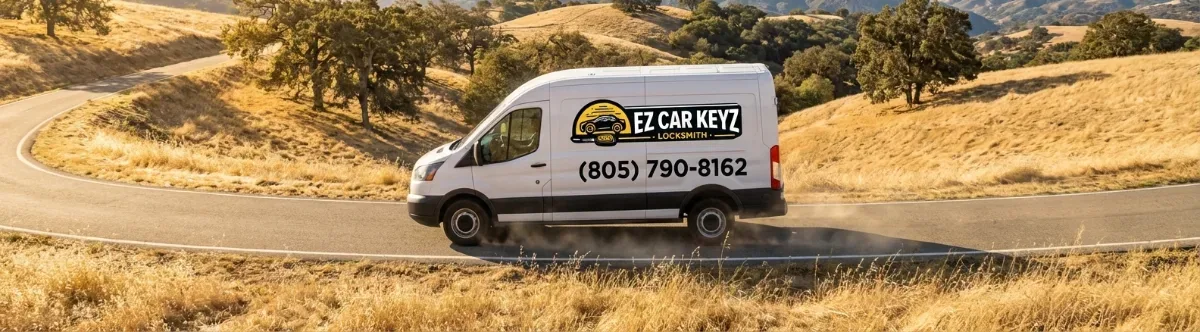 EZ Car Keyz mobile locksmith van
