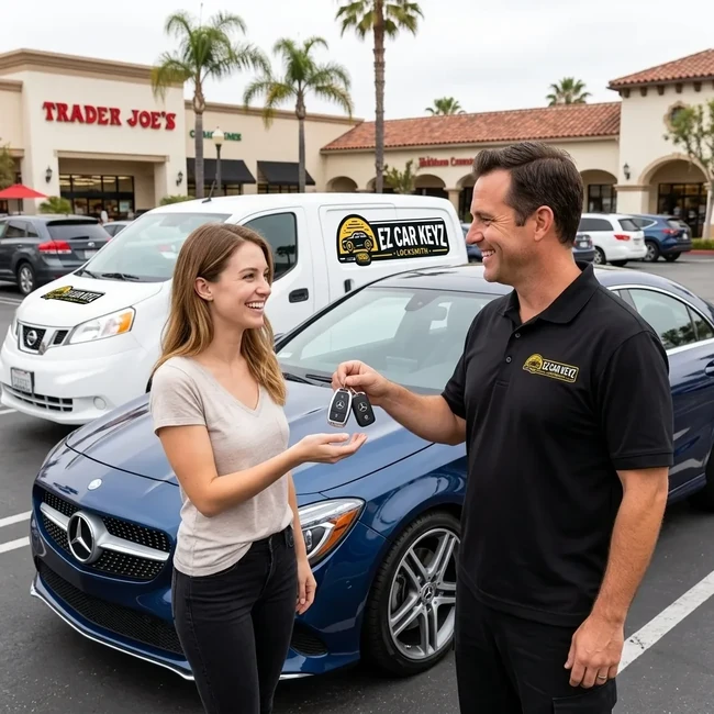 Mercedes-Benz CLA lockout and key help in Ventura County