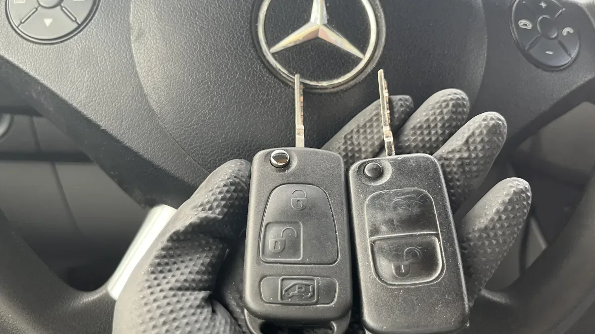 2000 Mercedes-Benz CLK key replacement at half the dealer price in Ventura CA