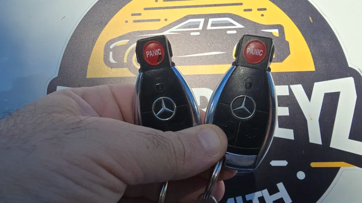 On-site 2012 Mercedes-Benz CLS car key programming in Ventura CA