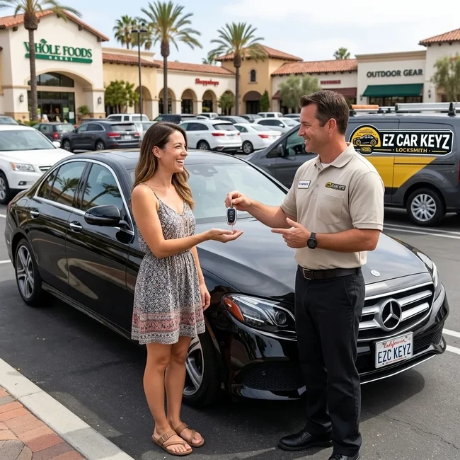 Mercedes-Benz E Class lockout and key help in Ventura County